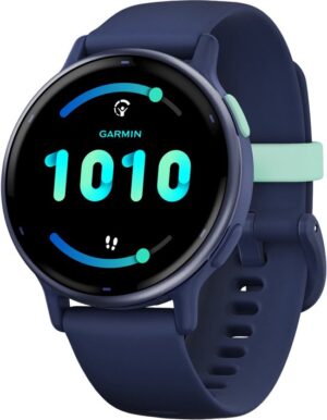 Garmin Vivoactive 5 - Sporthorloge - AMOLED-Scherm - Metallic Navy
